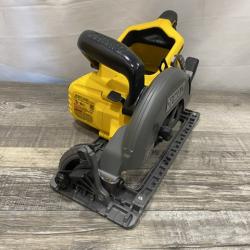 AS-IS DEWALT FLEXVOLT 60V MAX Cordless Brushless 7-1/4 in. Wormdrive Style Circular Saw (Tool Only)