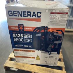 DALLAS LOCATION - Generac 8125/6500-Watt Dual Fuel Portable Generator