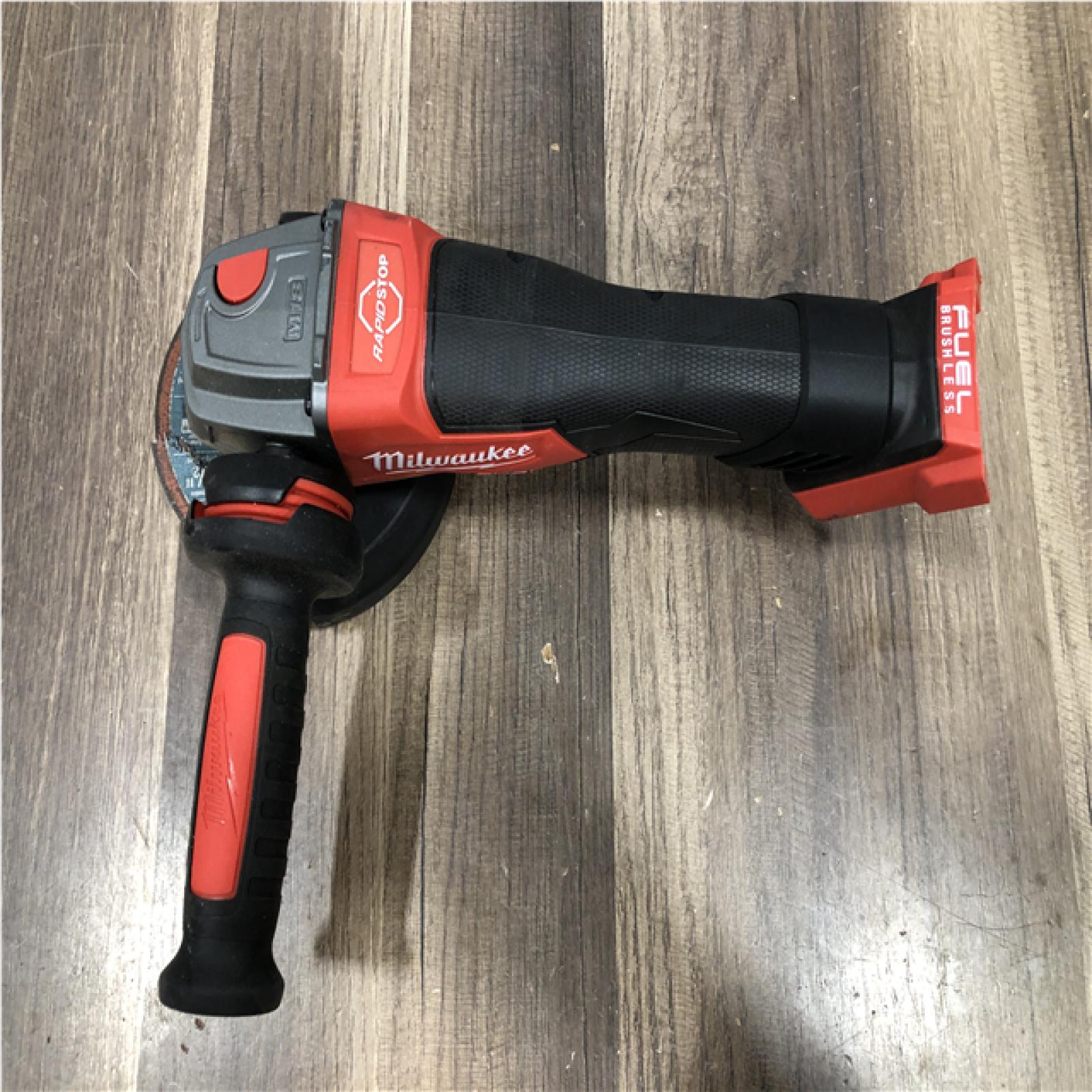 Milwaukee FUEL 18V Lithium-Ion Brushless Cordless 4-1/2 in./5 in. Grinder w/Paddle Switch (Tool-Only)