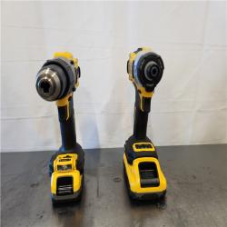 AS-IS- DEWALT 20V XR Lithium-Ion Cordless 2-Tool Combo Kit