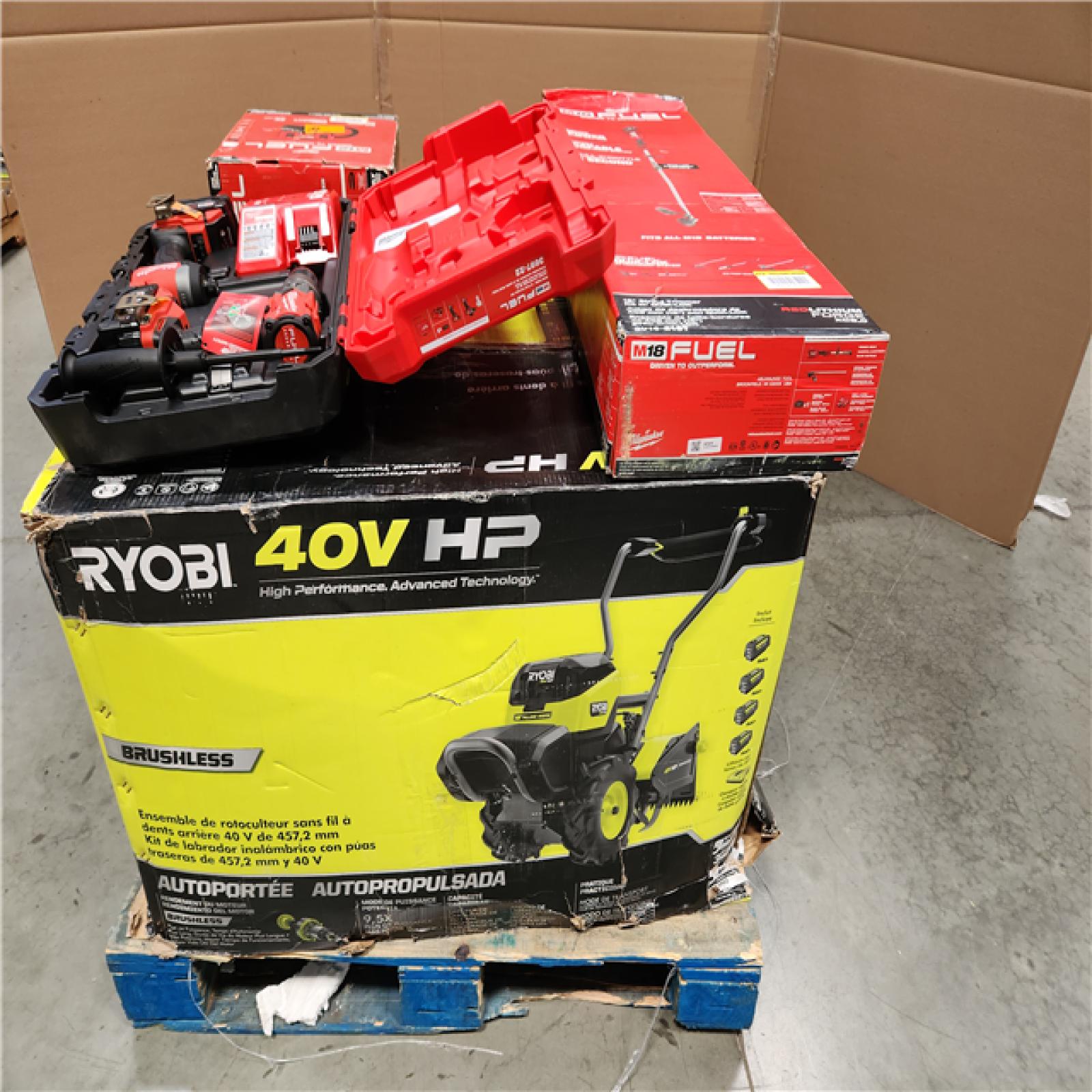 CALIFORNIA  AS-IS TOOL PALLET