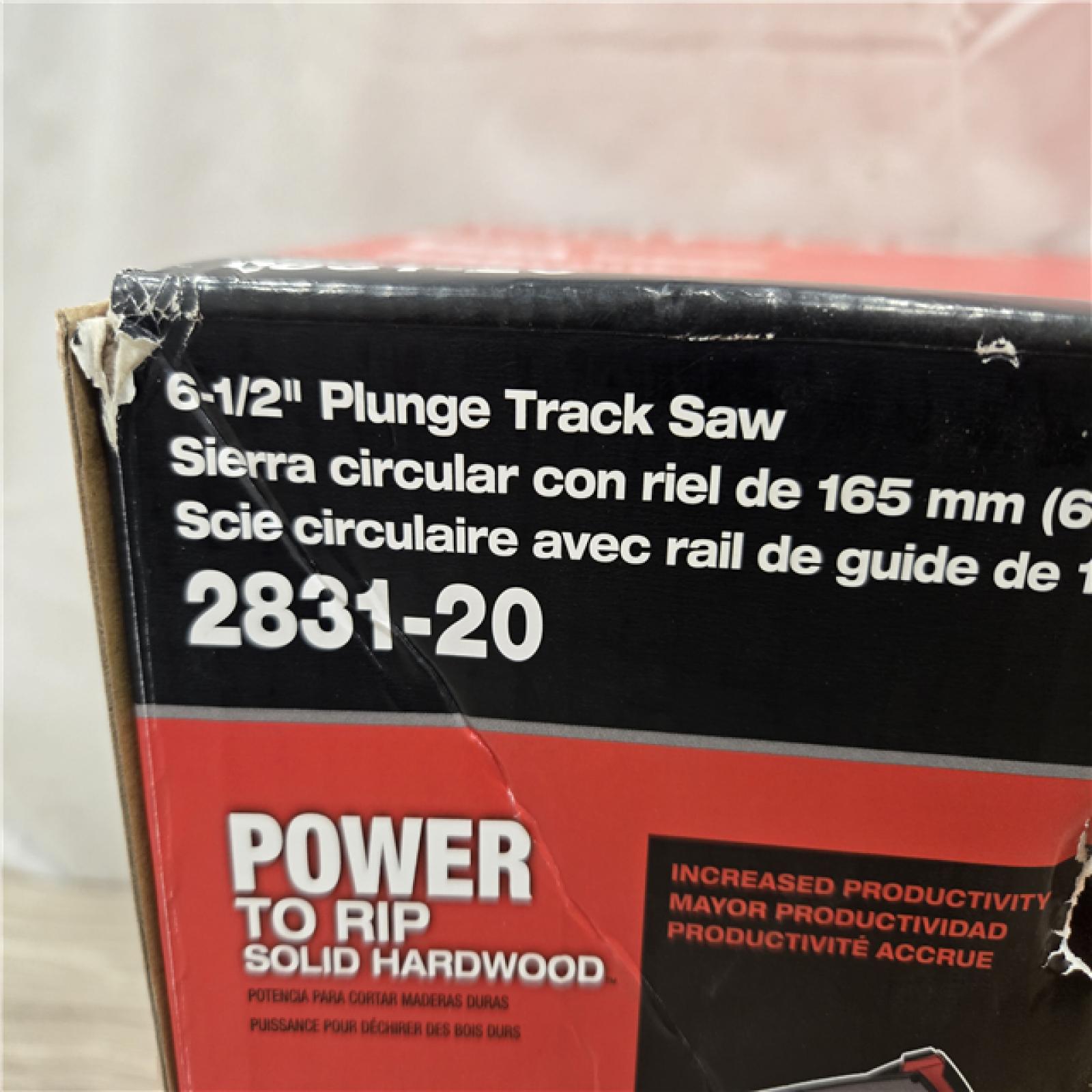 NEW! - Milwaukee M18 FUEL 18V  Cordless 6-1/2 in. Plunge Cut Track Saw (Tool-Only)