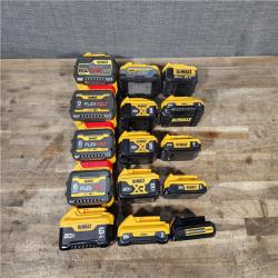 HOUSTON LOCATION - AS-IS DEWALT BATTERY PACK QTY - 15