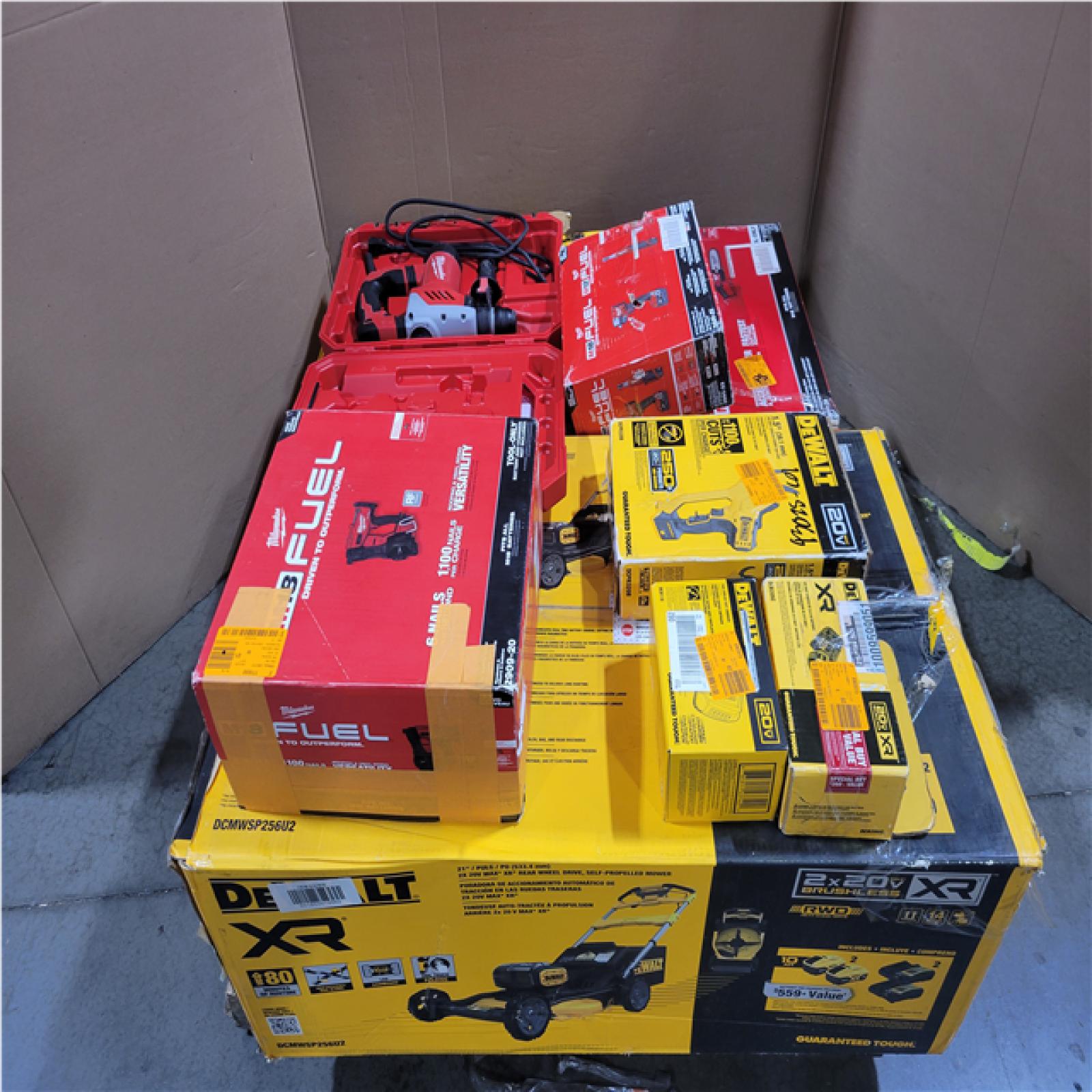 CALIFORNIA AS-IS TOOL PALLET
