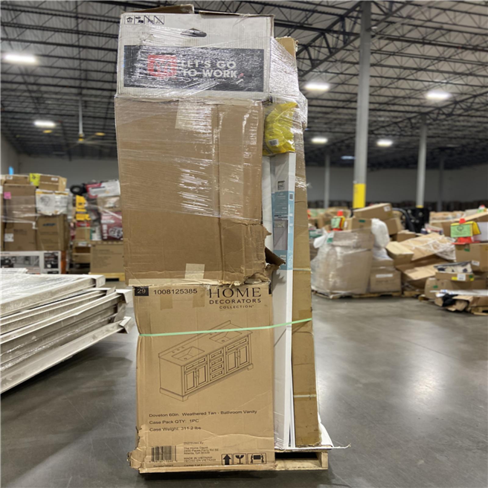 DALLAS LOCATION - AS-IS HOME IMPROVEMENT PALLET