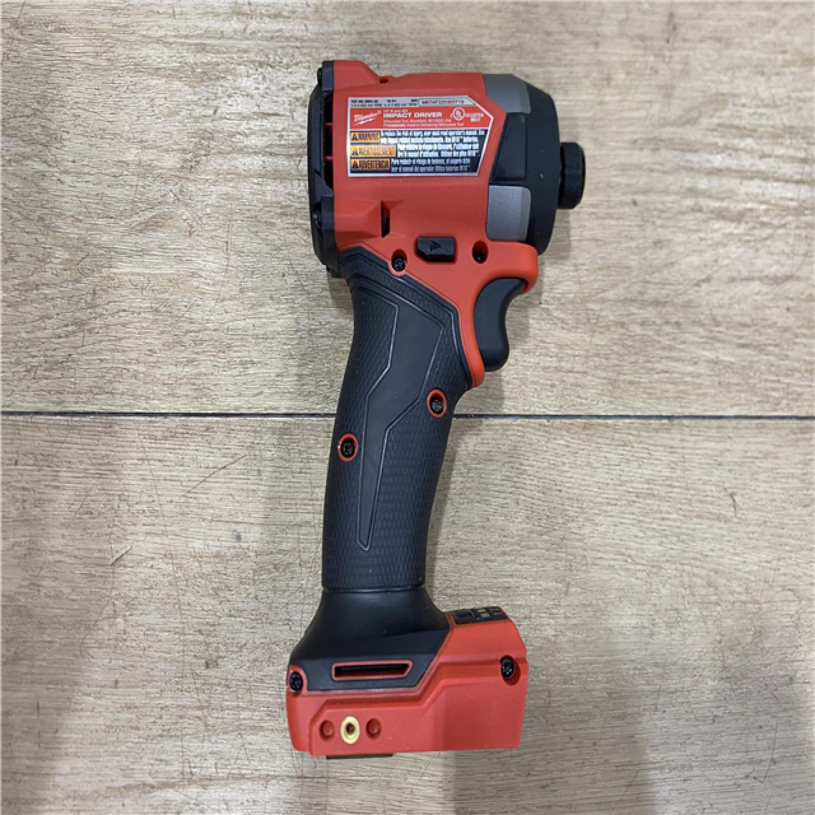 AS-IS Milwaukee FUEL 18V Lithium-Ion Brushless Cordless 1/4 in. Hex Impact Driver (Tool-Only)