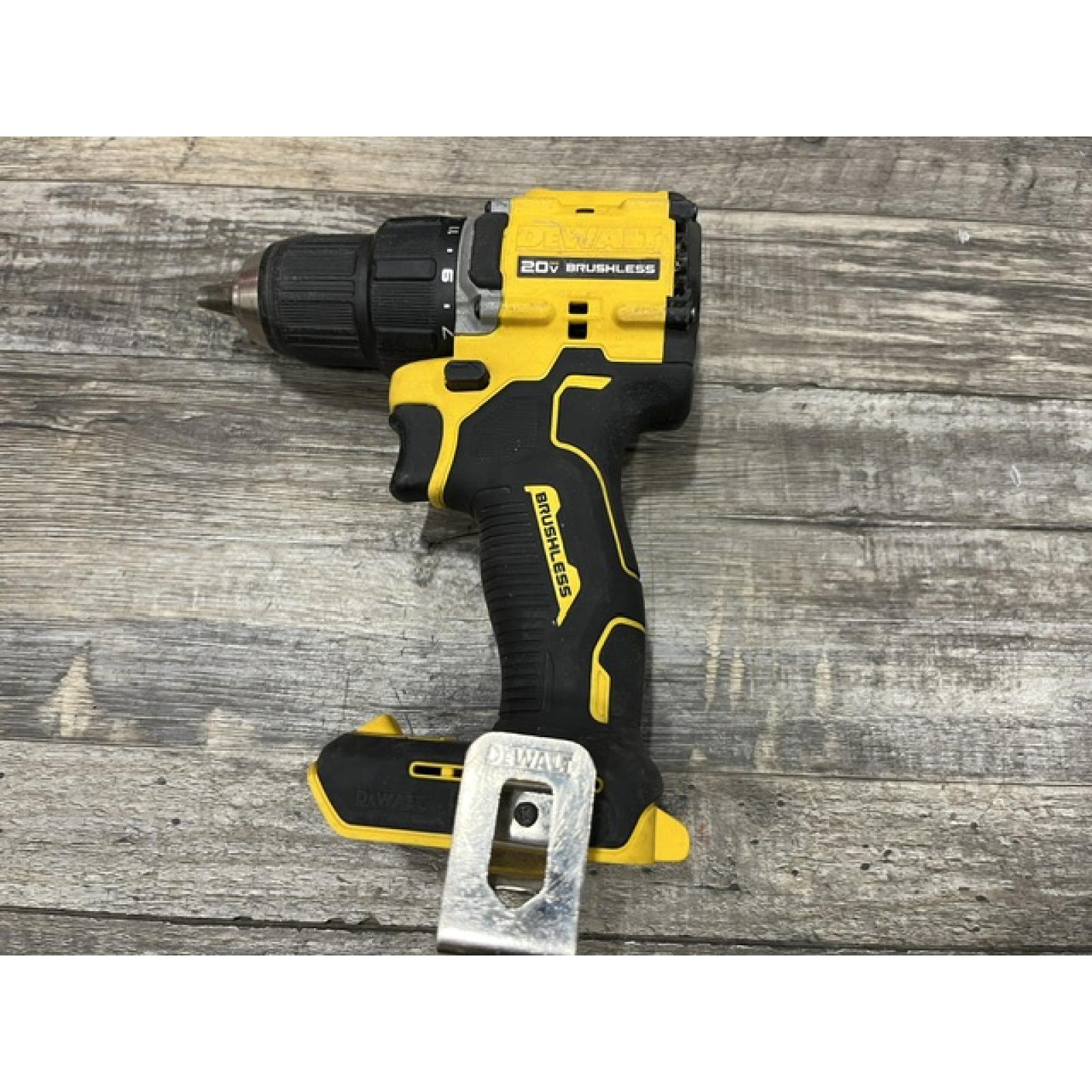 AS-IS DEWALT Atomic 20V Lithium-Ion Cordless Compact 1/2 in. Drill/Driver Kit