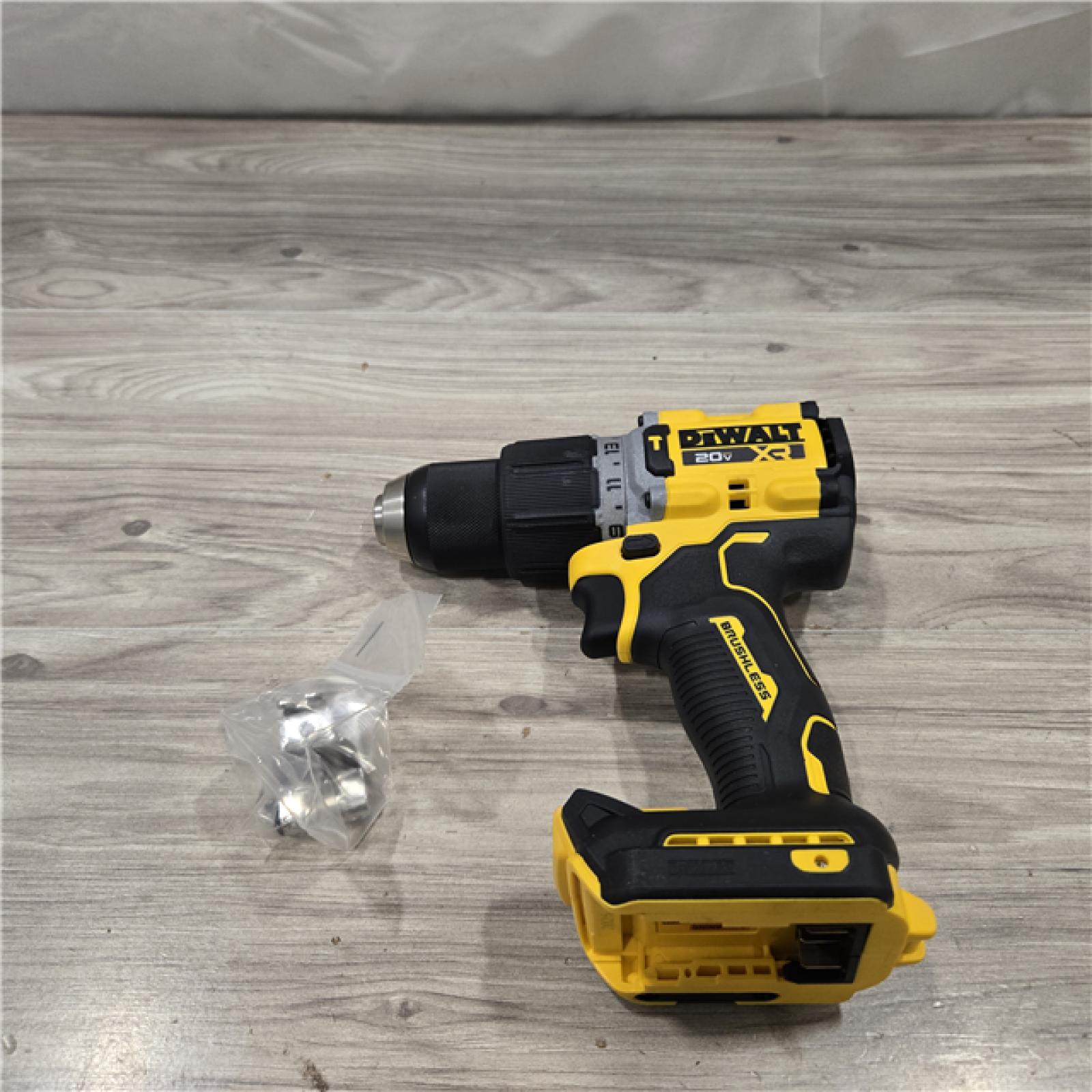 AS-IS DeWalt 20V MAX XR 1/2 in. Cordless Hammer Drill (Tool-Only)