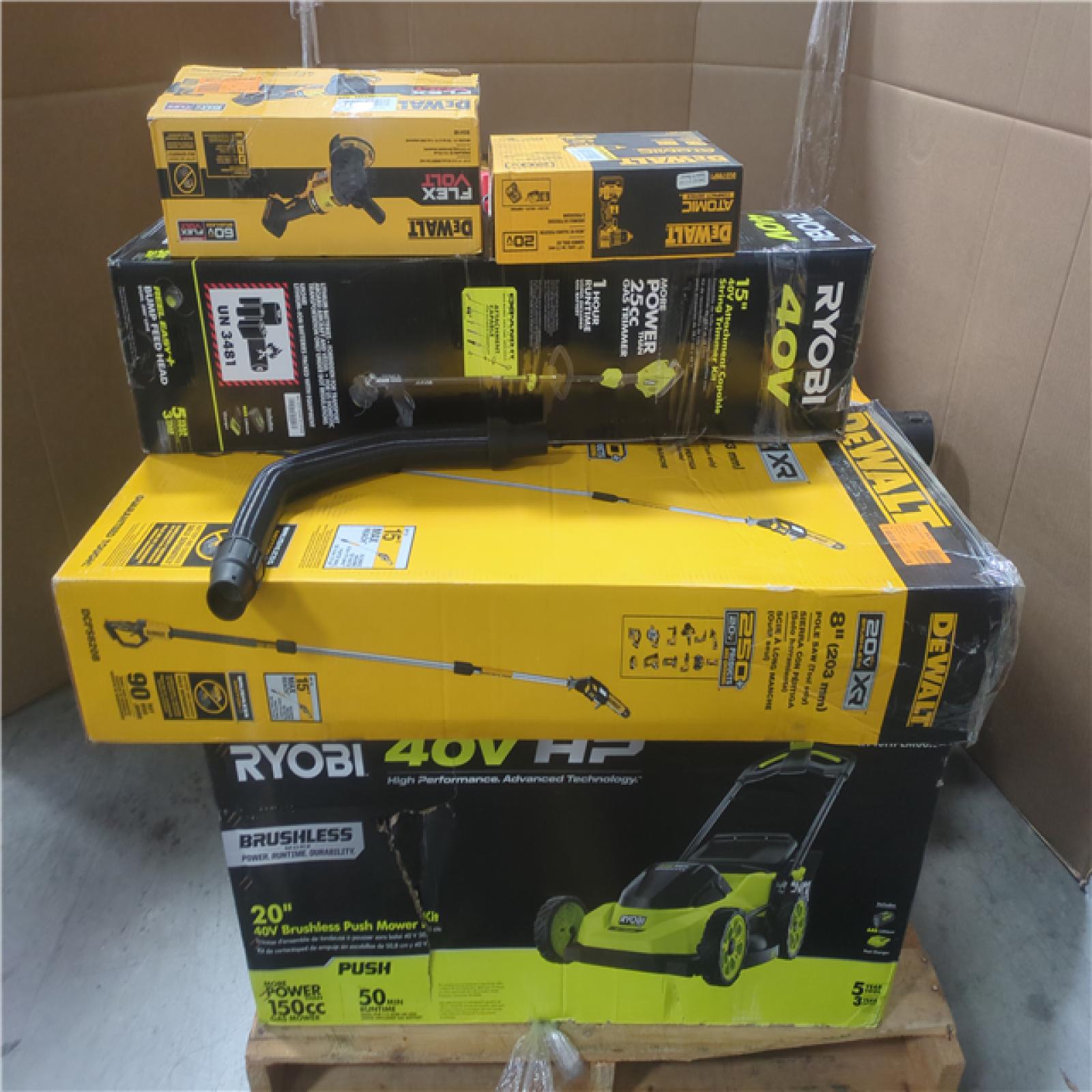 CALIFORNIA AS-IS TOOL PALLET