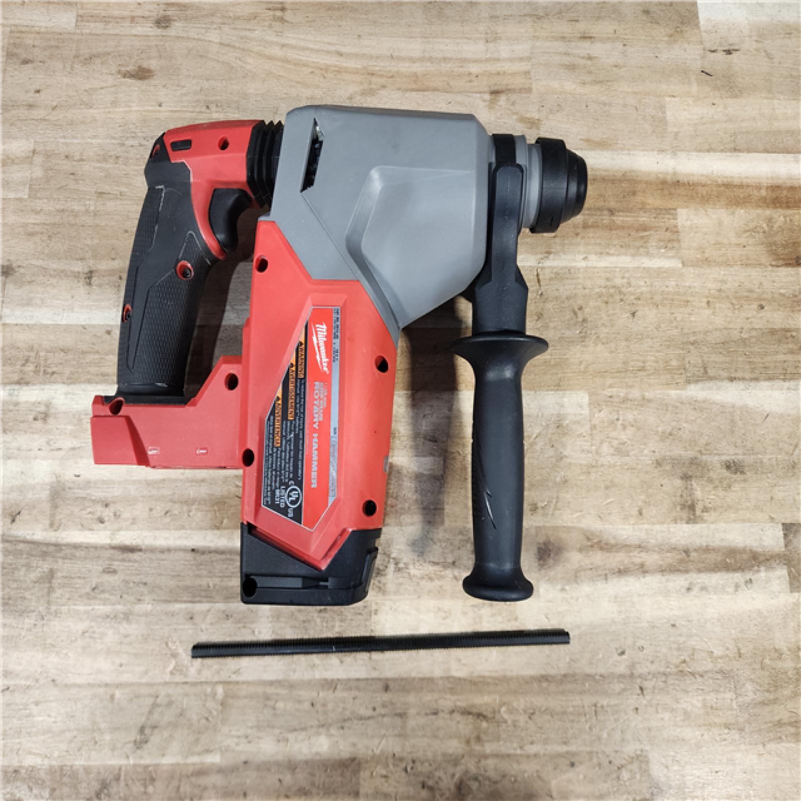 HOUSTON LOCATION - AS-IS Milwaukee  FUEL 18V Lithium-Ion Brushless Cordless 1 in. SDS-Plus Rotary Hammer (Tool-Only)