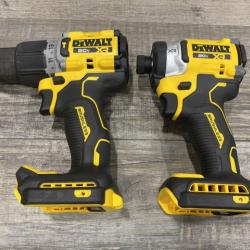 AS-IS DEWALT 20V XR Lithium-Ion Cordless 2-Tool Combo Kit