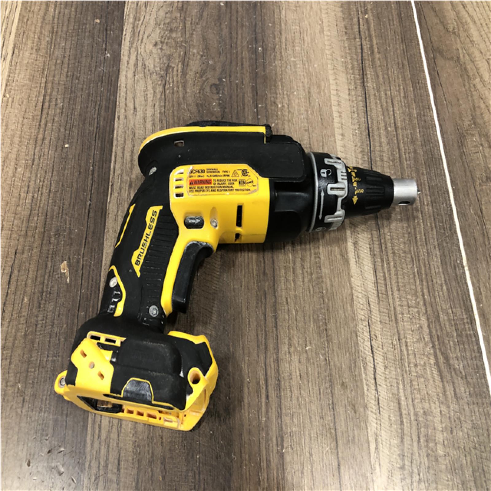 AS-IS DEWALT XR 20V MAX Lithium-Ion Cordless Brushless Screw Gun (Tool Only)