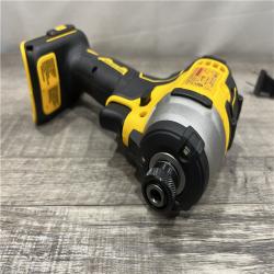 AS-IS DEWALT Atomic 20V Max Lithium-Ion Brushless Cordless Compact 1/4 in. Impact Driver Kit