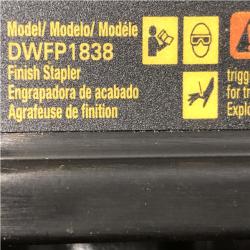 AS-IS DEWALT Pneumatic 18-Gauge 1/4 in. Crown Corded Stapler