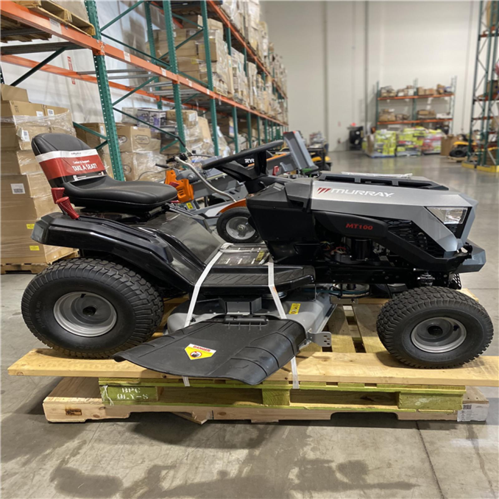 Dallas Location - As-Is Murray MT100 42 in. 13.5 HP 500cc E1350 Gas Riding Lawn Tractor Mower