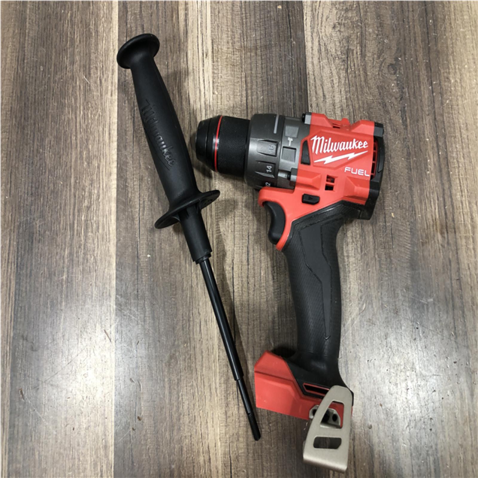 AS-IS Milwaukee FUEL 18V Lithium-Ion Brushless Cordless 1/2 in. Hammer Drill/Driver (Tool-Only)