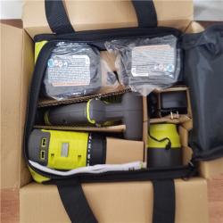 California NEW Ryobi One+ 18V 2-Tool Combo Kit  Includes (2) Batteries & Charger
