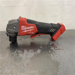 AS-IS- Milwaukee FUEL 18-Volt Lithium-Ion Brushless Cordless 4-1/2 in./5 in. Grinder W/Paddle Switch (Tool-Only)