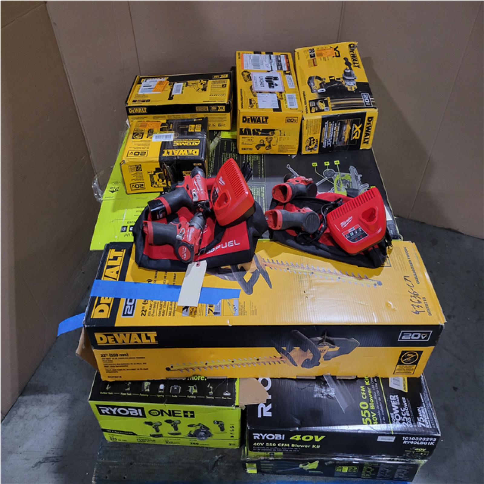 CALIFORNIA AS-IS TOOL PALLET