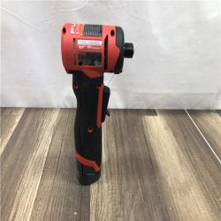 AS-IS Milwaukee  FUEL 12V Lithium-Ion Brushless Cordless 1/4 in. Right Angle Die Grinder Kit