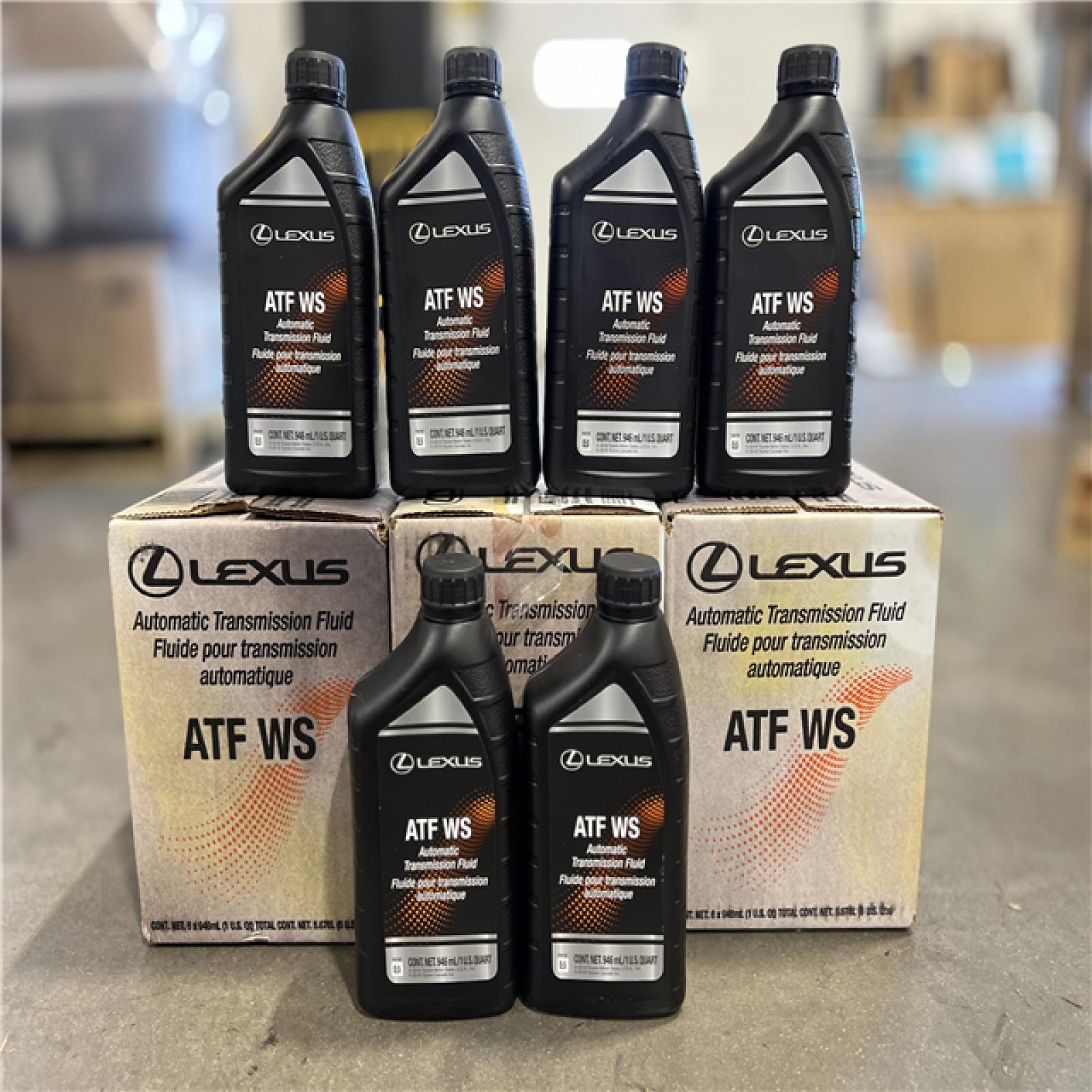 DALLAS LOCATION - NEW! LEXUS 00289-ATFWS Automatic Transmission Fluid (24 UNITS)