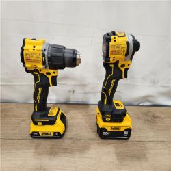 AS-IS- DeWalt 2-Tool Combo Kit W/ (2) BATTERY & CHARGER