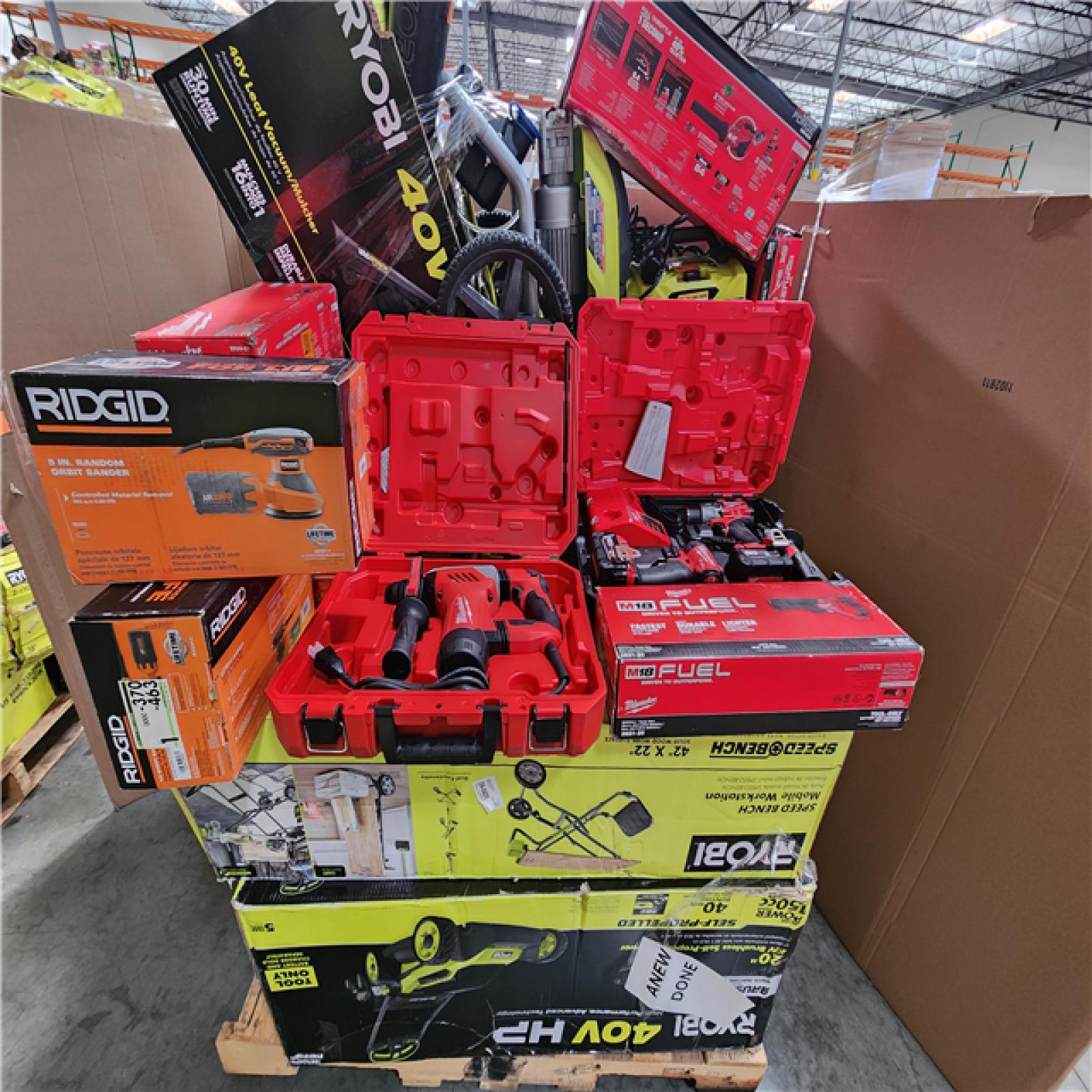 CALIFORNIA AS-IS TOOL PALLET