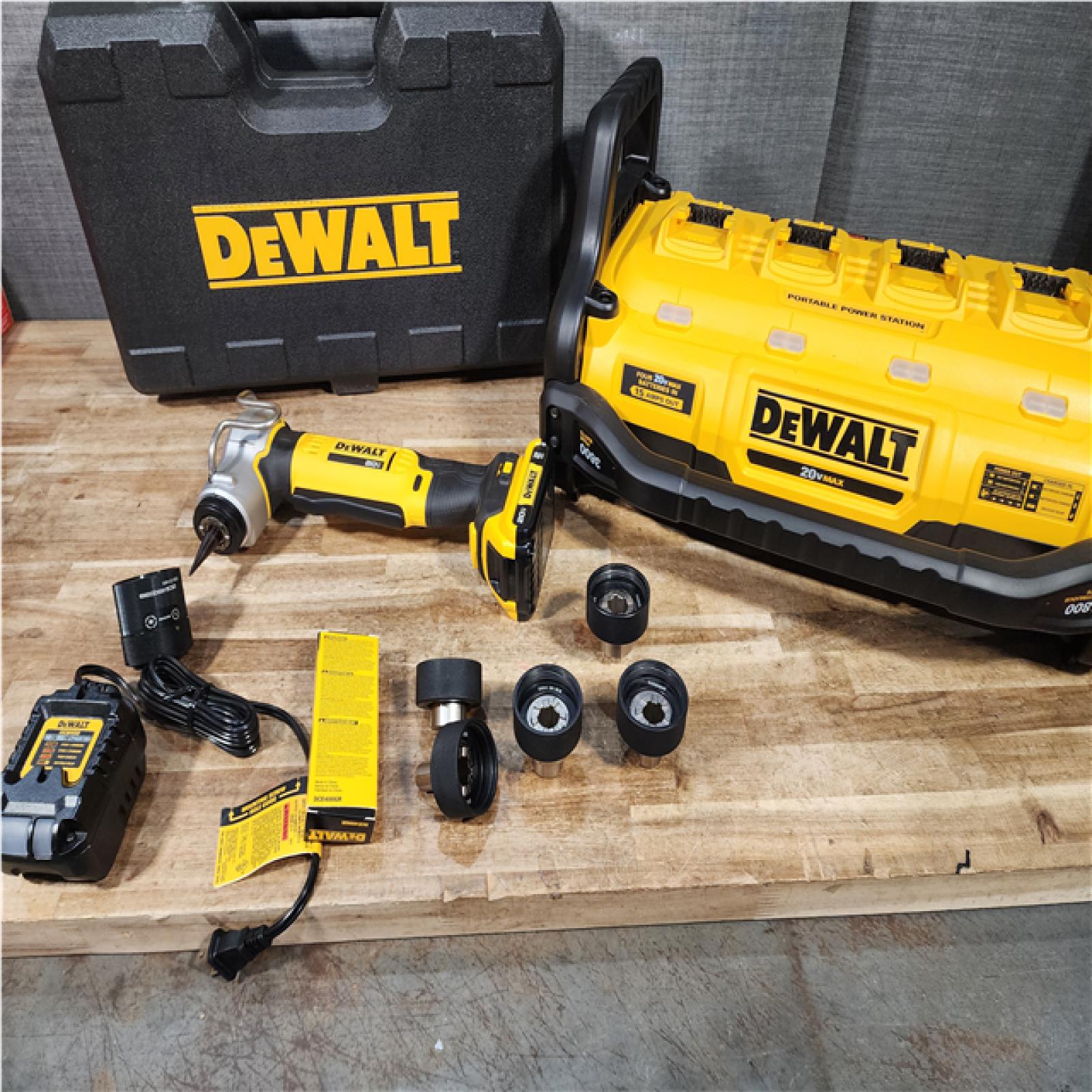 Houston Location DEWALT Copper Swage Tool Kit and 1800 WATT Portable Power Station