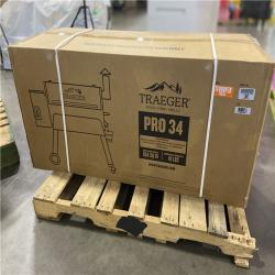 DALLAS LOLCATION - Traeger Pro Series 34-Pellet Grill and Smoker in Bronze