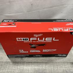 NEW - Milwaukee FUEL 18V Lithium-Ion Brushless Cordless 4-1/2 in./5 in. Grinder with Variable Speed & Slide Switch (Tool-Only)