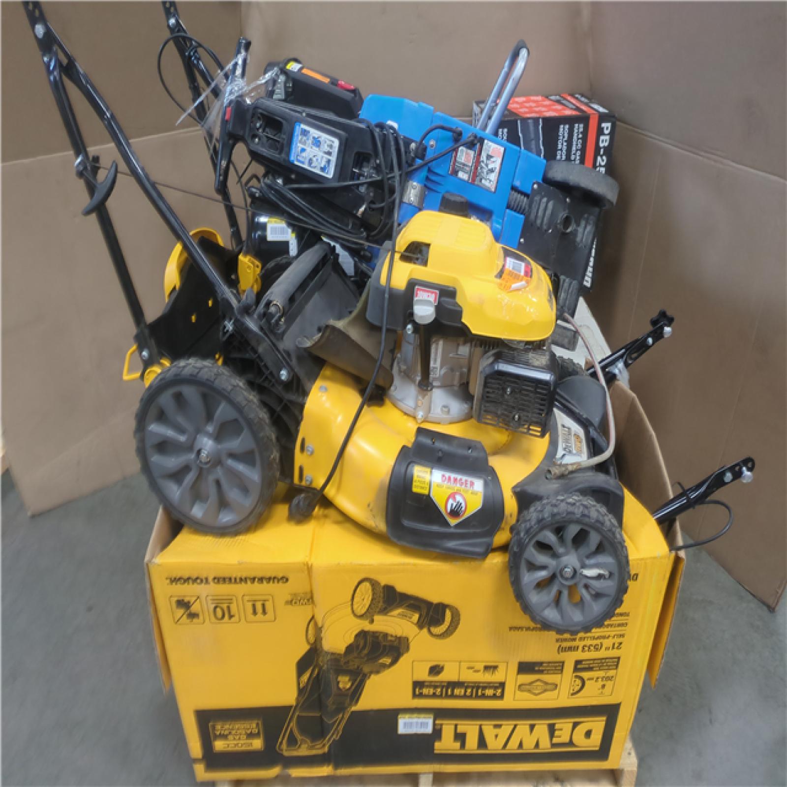 California AS-IS OUTDOOR POWER EQUIPMENT