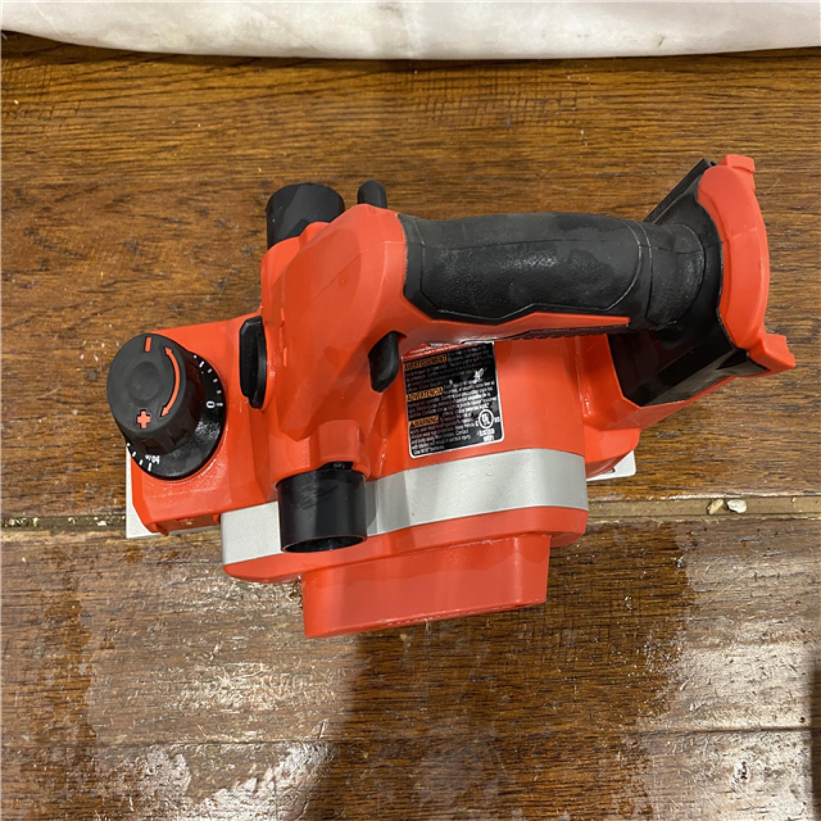 AS-IS Milwaukee M18 18-Volt Lithium-Ion Cordless 3-1/4 in. Planer (Tool-Only)