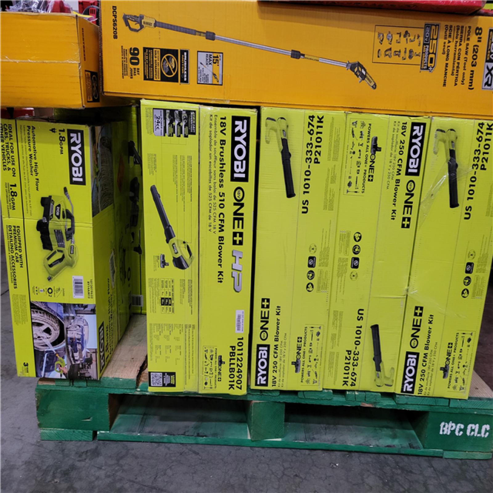 CALIFORNIA AS-IS TOOL PALLET