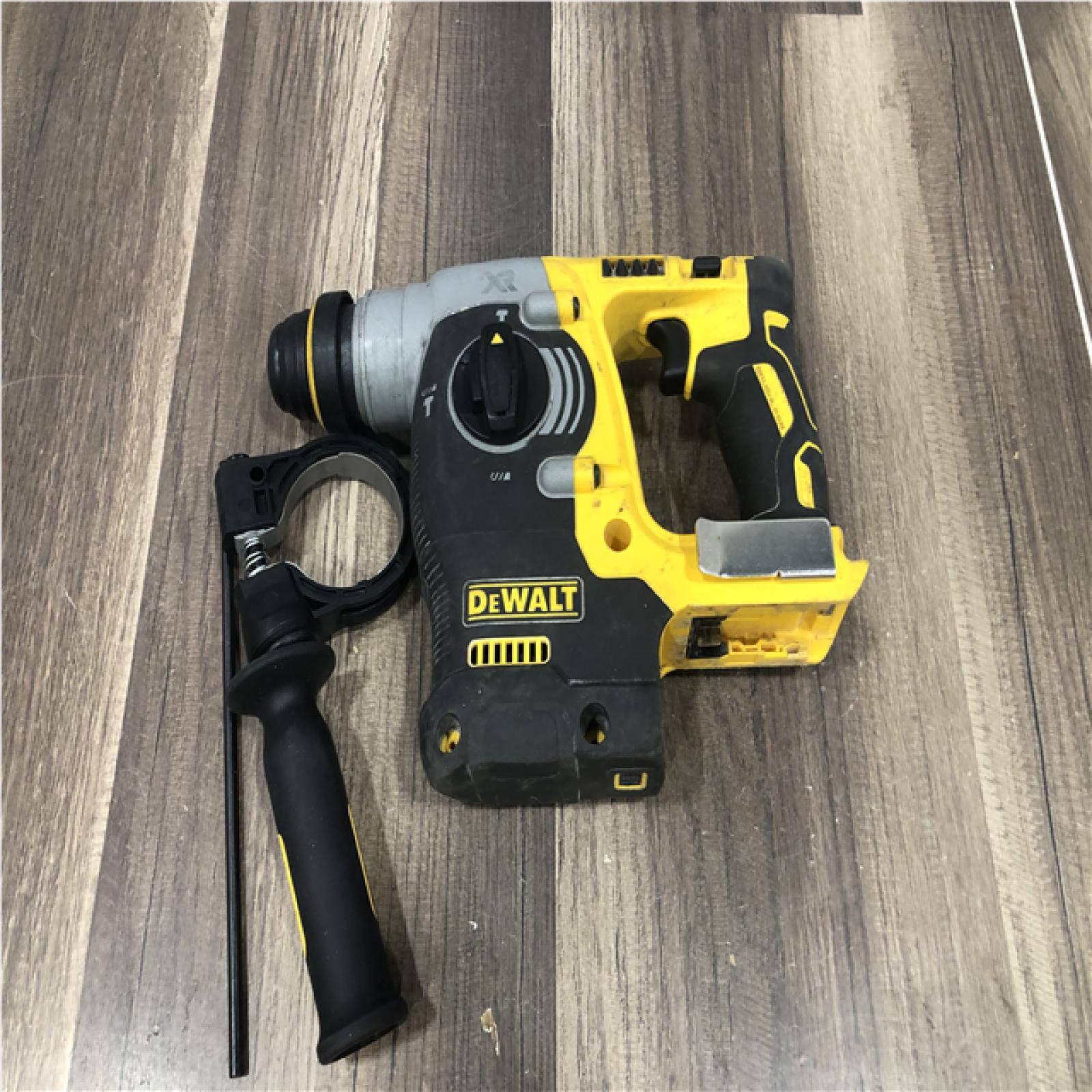 AS-IS DEWALT 20V MAX XR Cordless Brushless 1 in. SDS Plus L-Shape Rotary Hammer (Tool Only)