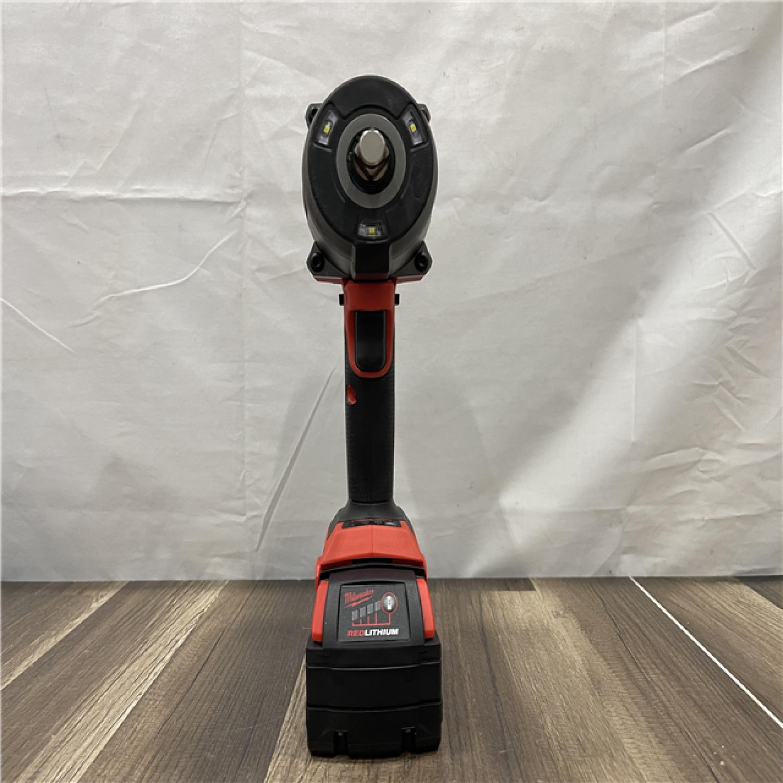 AS-IS Milwaukee FUEL 18V Lithium-Ion Brushless Cordless 1/2 in. Impact Wrench w/Friction Ring Kit