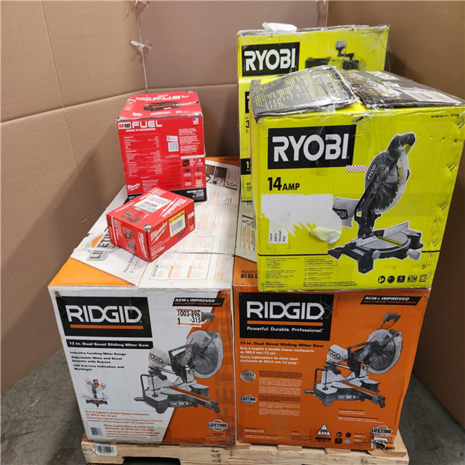 CALIFORNIA AS-IS TOOL PALLET