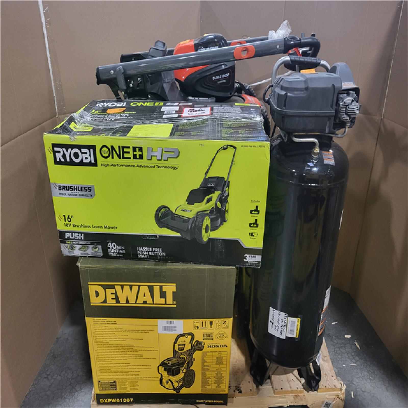 CALIFORNIA AS-IS OUTDOOR POWER EQUIPMENT