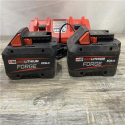 AS-IS Milwaukee 18-Volt Lithium-Ion REDLITHIUM FORGE Starter Kit