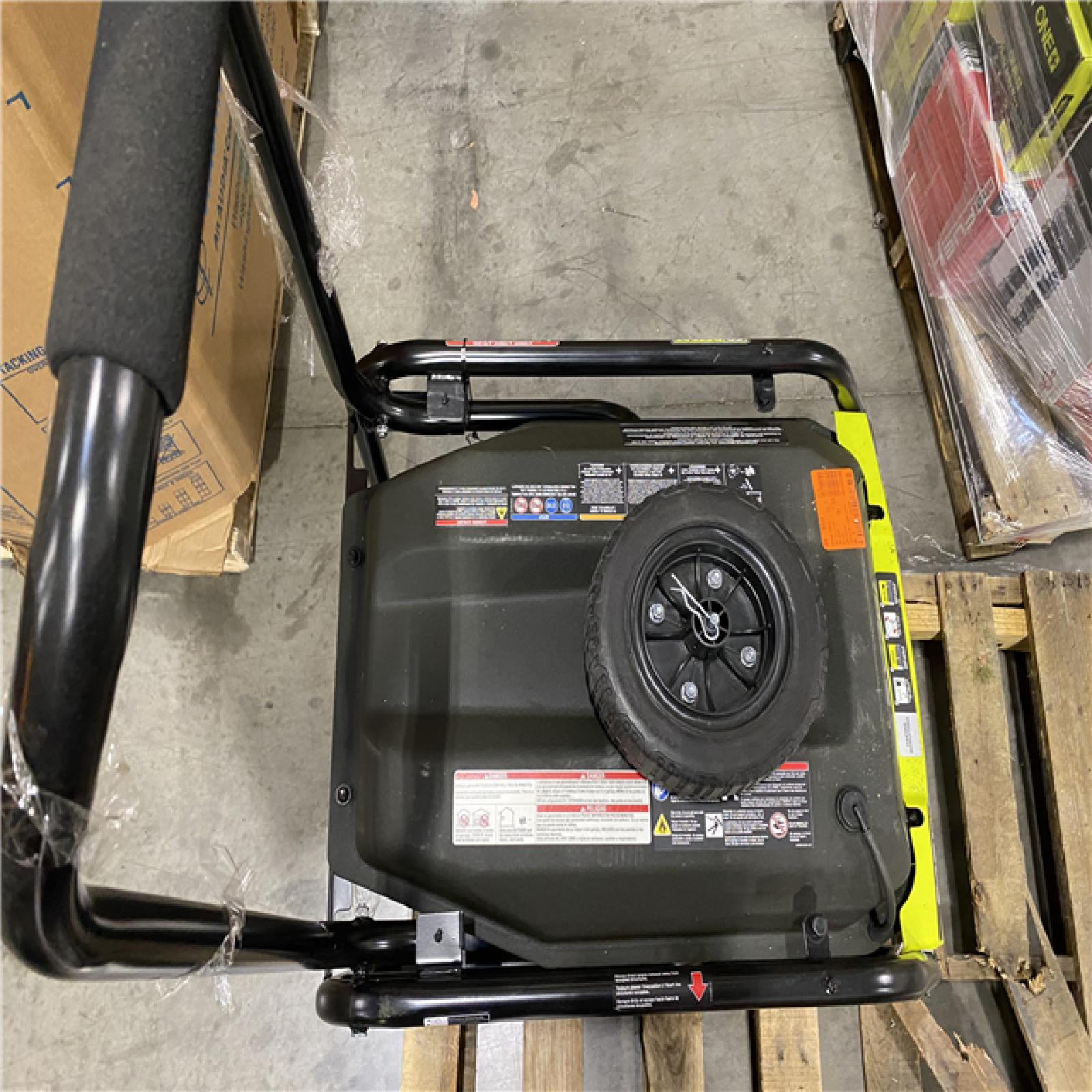 Dallas Location - As-Is RYOBI 6,500-Watt Gasoline Powered Portable Generator