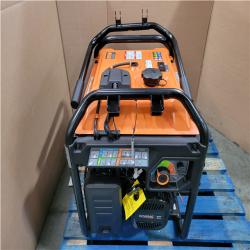 CALIFORNIA AS-IS GENERAC 12 500/9 500-WATT ELECTRIC START TRI-FUEL PORTABLE GENERATOR