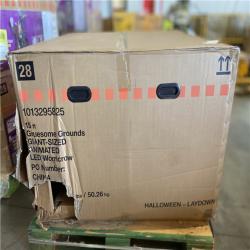 DALLAS LOCATION - Home Accents Holiday 15 ft. Gruesome Grounds Giant-Sized Animated LED Worricrow H10