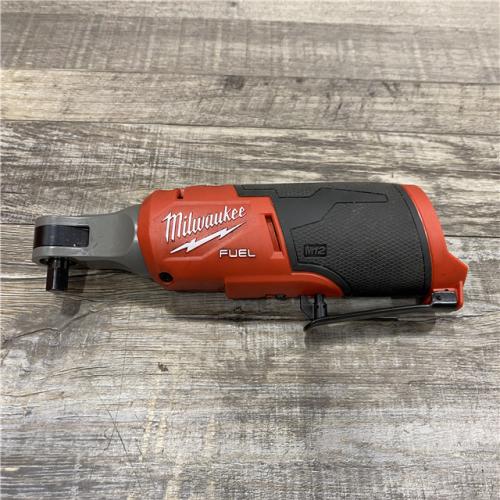 AS-IS Milwaukee FUEL 12-Volt Lithium-Ion Brushless Cordless High Speed 3/8 in. Ratchet (Tool-Only)