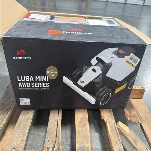 CALIFORNIA AS IS MAMMOTION LUBA MINI AWD SERIES