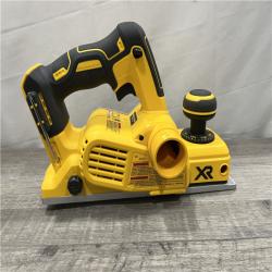 AS-IS DEWALT 20V MAX XR Cordless Brushless 3-1/4 in. Planer (Tool Only)