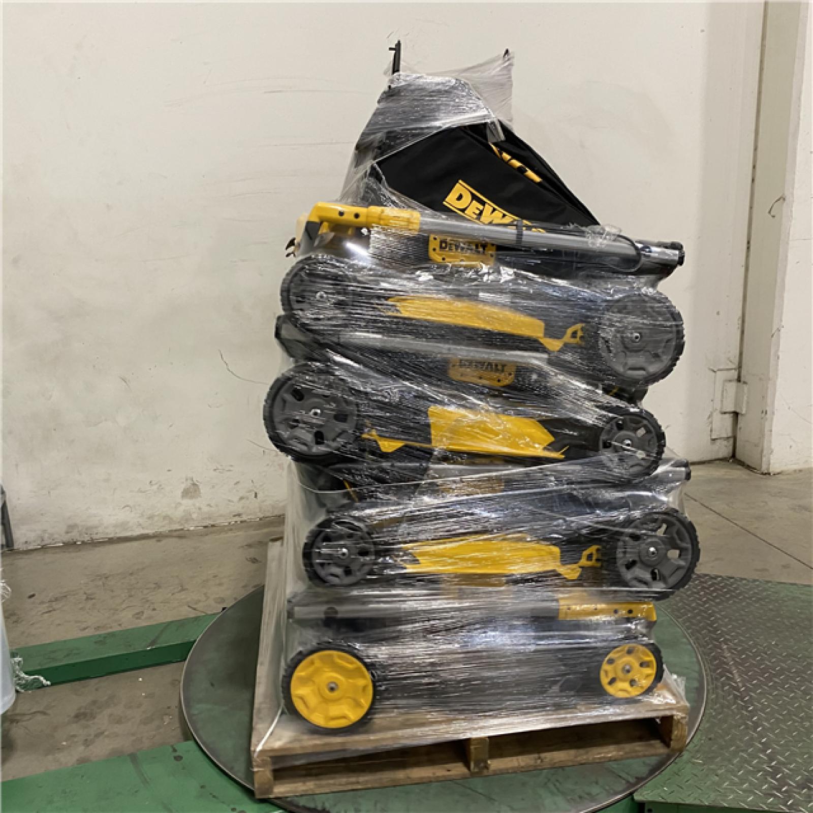 Dallas Location - As-Is DEWALT Lawn Mower Pallet