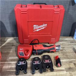 Houston Location AS-IS Milwaukee 1/2 in. PEX Crimp Jaw for M12 FORCE LOGIC Press Tool