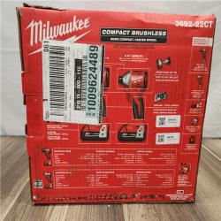 NEW- Milwaukee M18 Compact Brushless 2-Tool Combo Kit