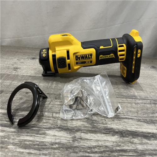 AS-IS DEWALT XR 20V Lithium-Ion Cordless Rotary Drywall Cut-Out Tool (Tool Only)
