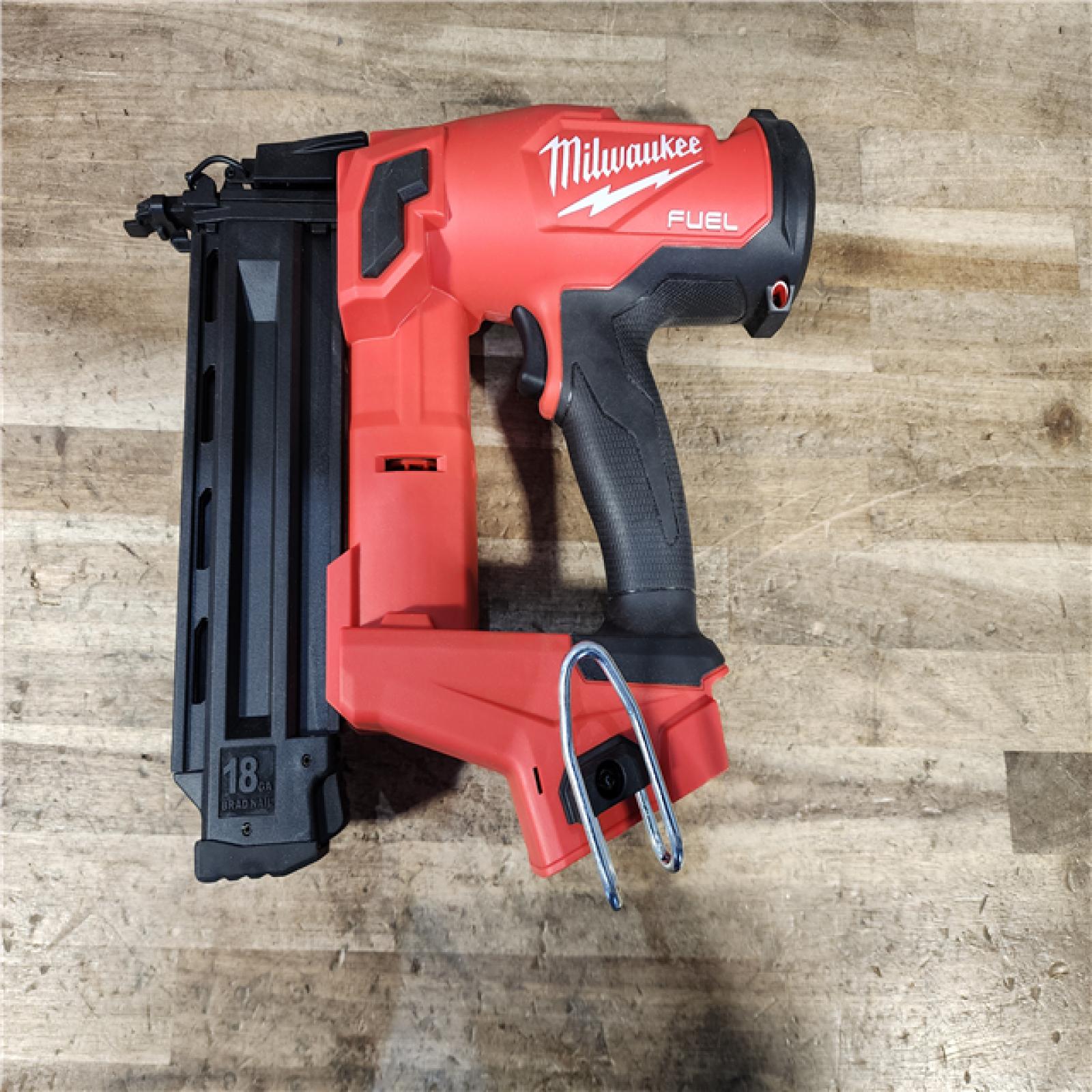 HOUSTON LOCATION - AS-IS Milwaukee FUEL 18-Volt Lithium-Ion Brushless Cordless Gen II 18-Gauge Brad Nailer (Tool-Only)
