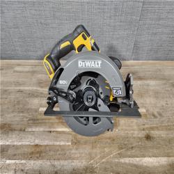 HOUSTON LOCATION - AS-IS DEWALT FLEXVOLT 60V MAX Cordless Brushless 7-1/4 in. Circular Saw with Brake (Tool Only)